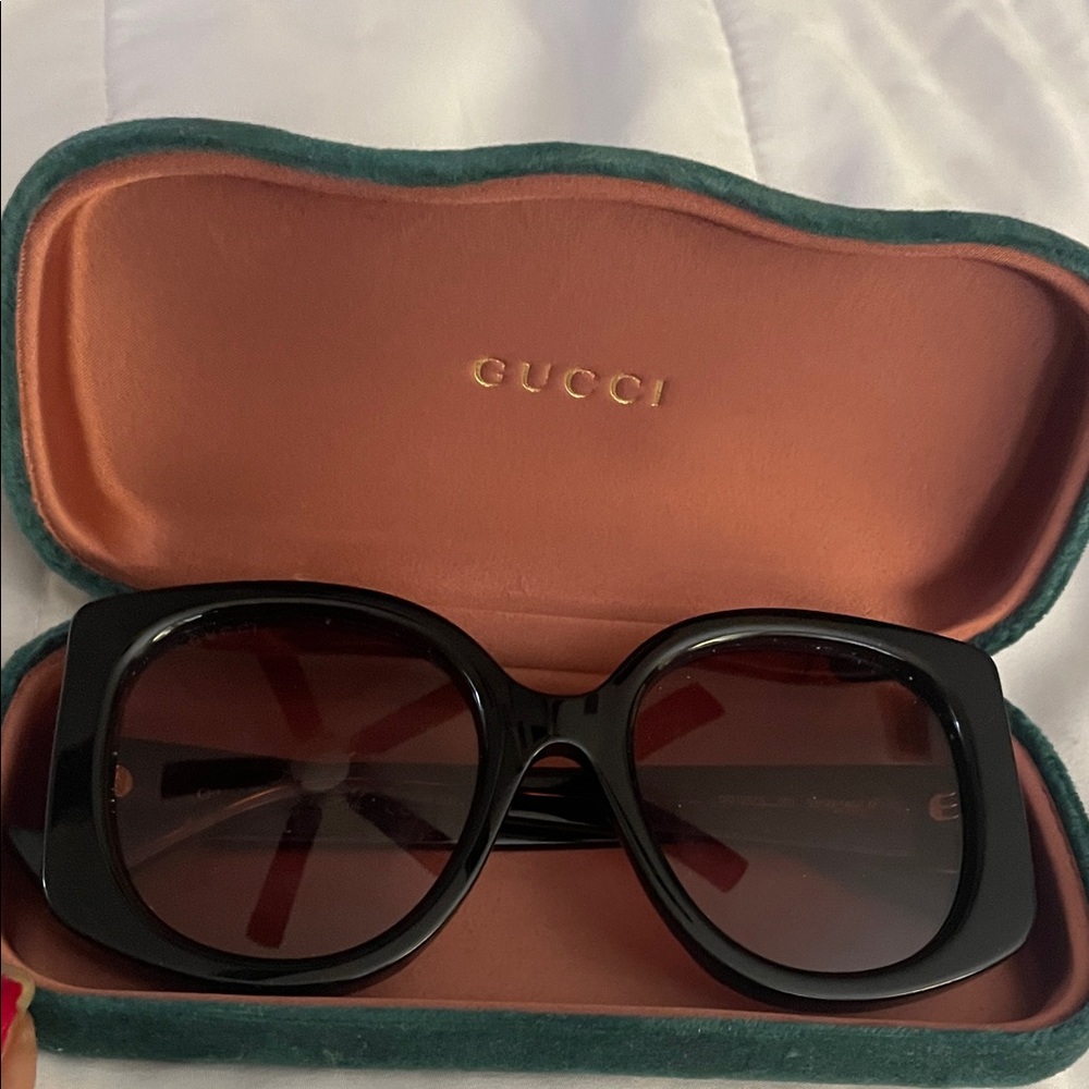 Gucci Black Square Sunglasses